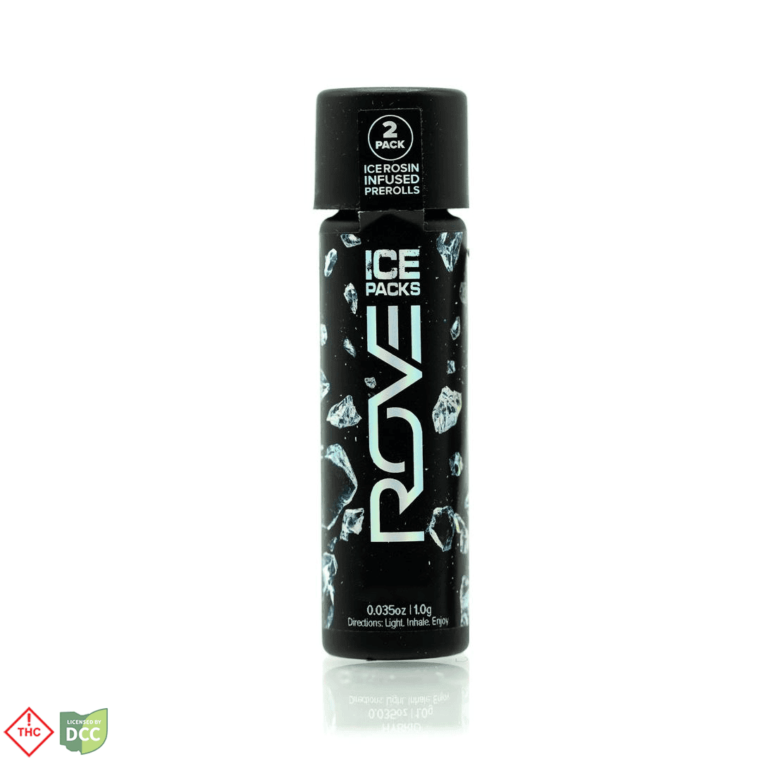 Super Lavender Butter Ice Rosin INFUSED .5g Preroll 2pk (S)