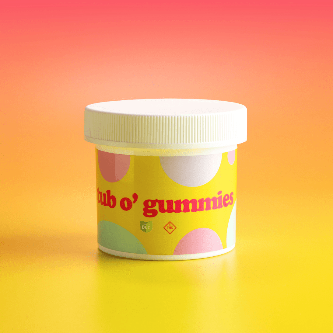 Sours Assorted Tub'O Gummies (400mg)