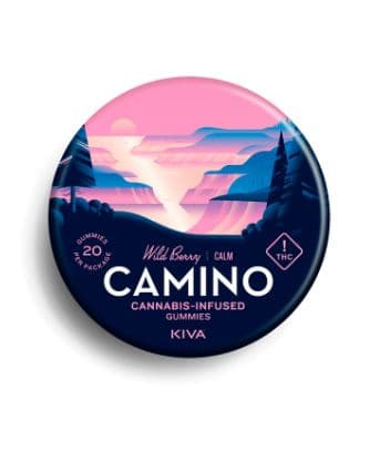 Camino Wild Berry Gummies 100mg (20-Pack | 5mg Each)