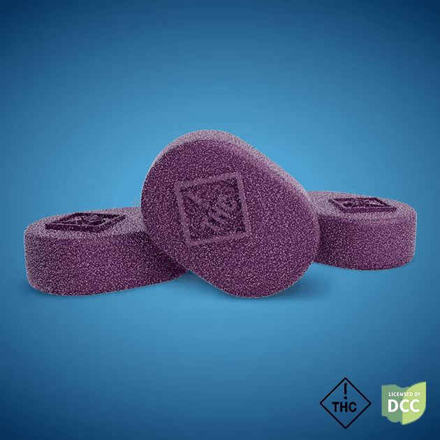 Blueberry +Lemon Balm 1:2 THC:CBD 110mg- 20pk