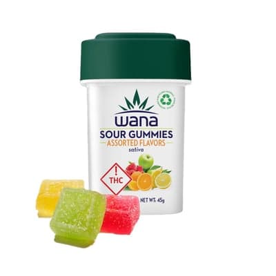 Assorted Sour Sativa Organic Gummies | 10pk