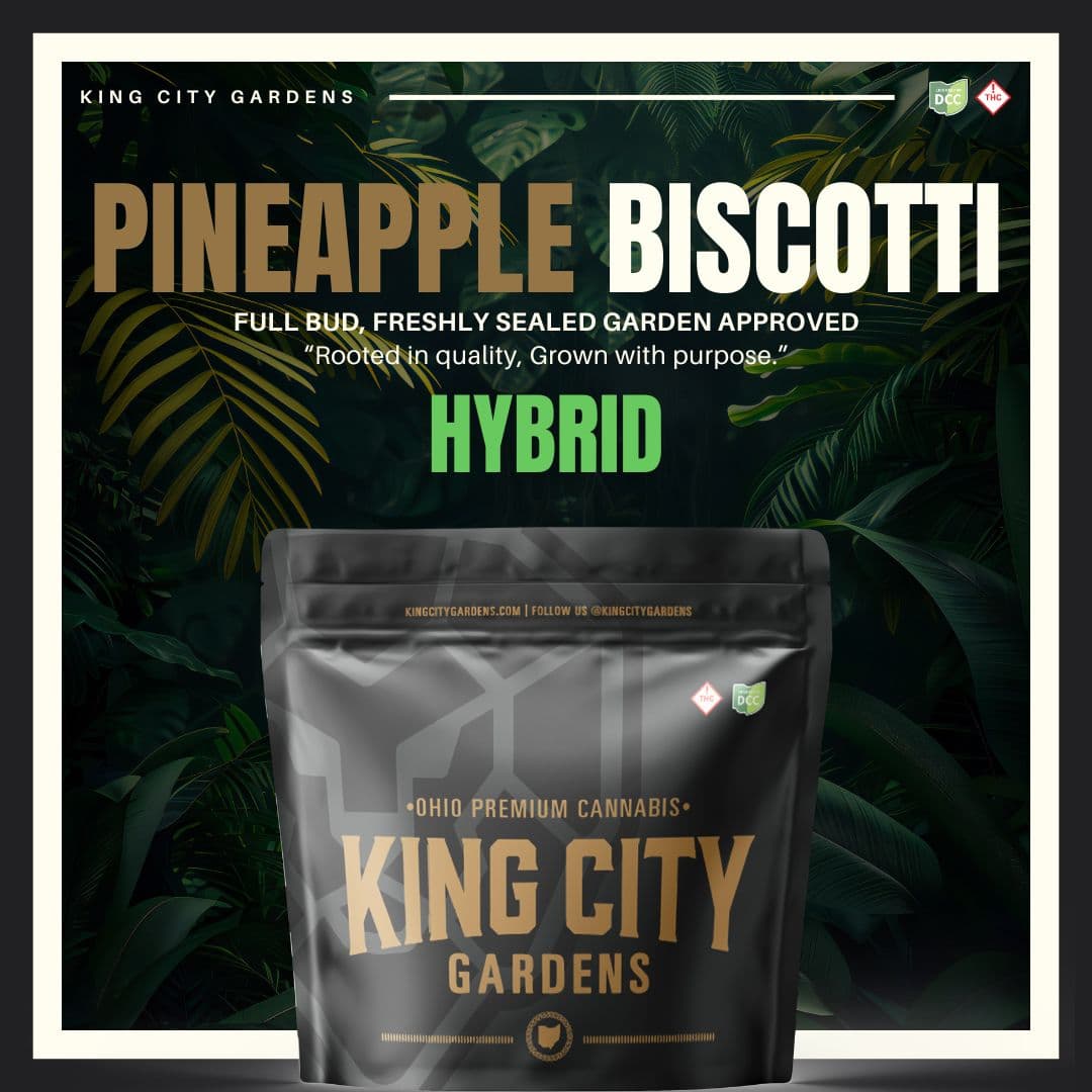 Pineapple Biscotti - 3.5g Whole Flower
