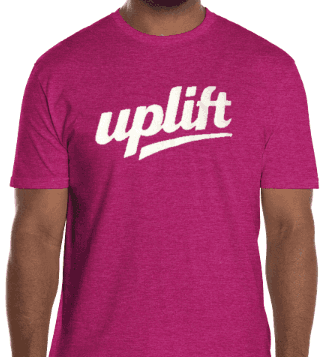 UpLift - Simple Tee - Pink