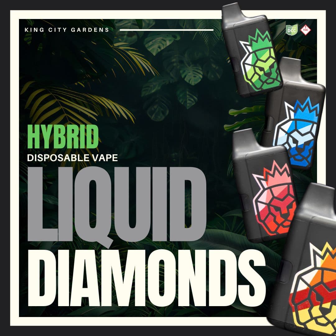 King City Gardens Original Z Liquid Diamond 1g Disposable