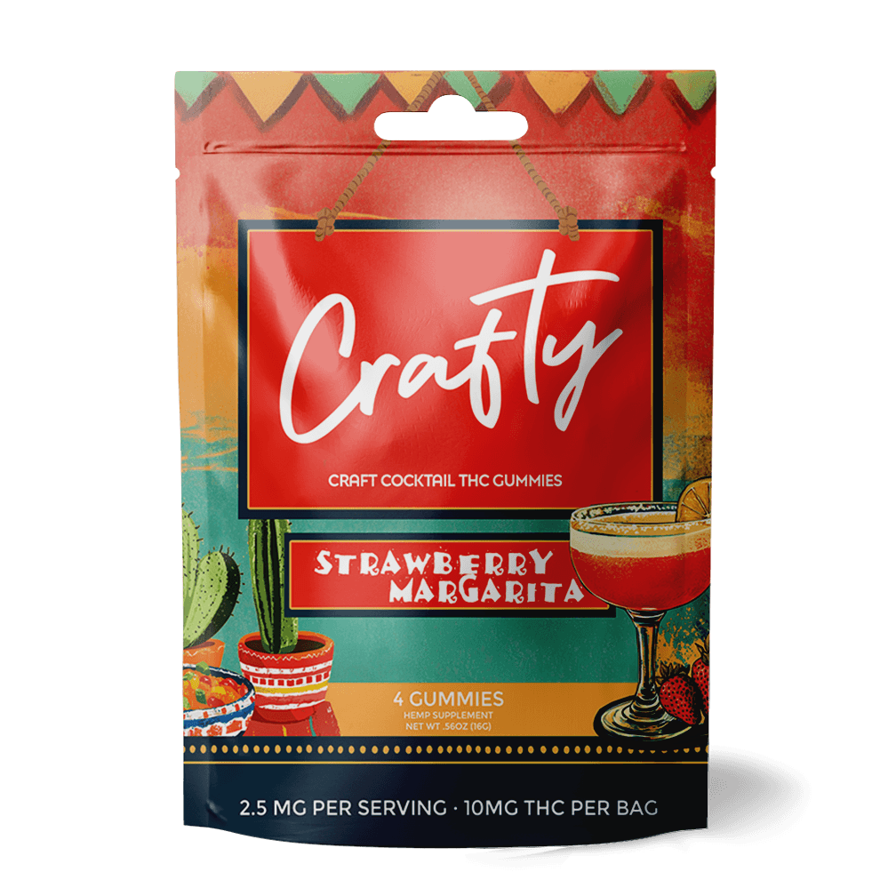 Hemp Gummies Strawberry Margarita Thc