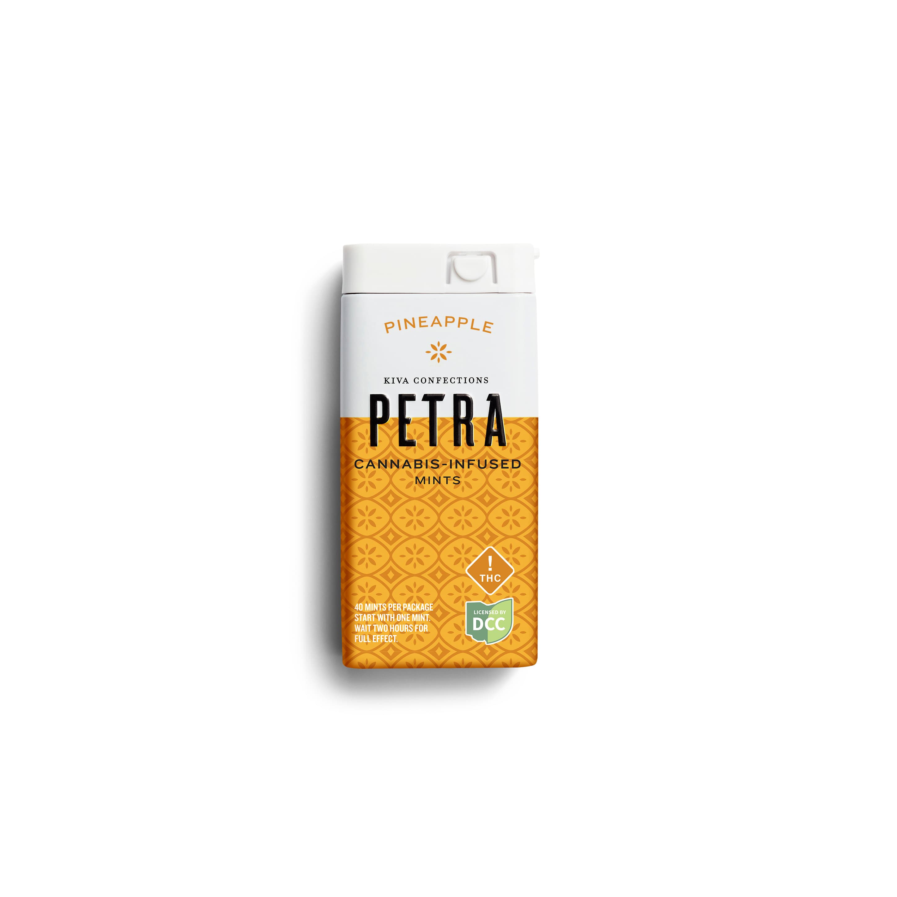 Petra Sugar Free Pineapple Mints  |  100MG | 40pk | Hybrid