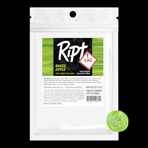Ript Gummies Baked Apple