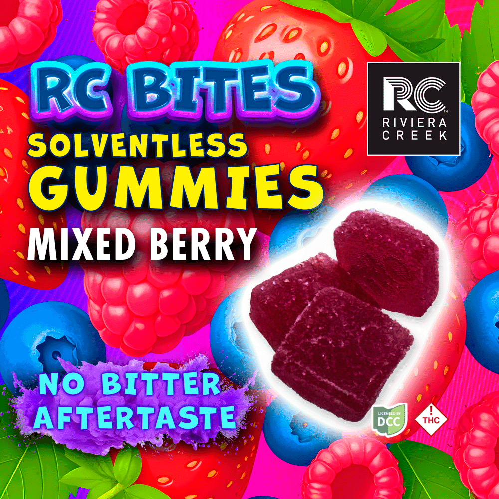 RC Bites Mixed Berry Gummies 330mg (33mg ea | 10-Pack)