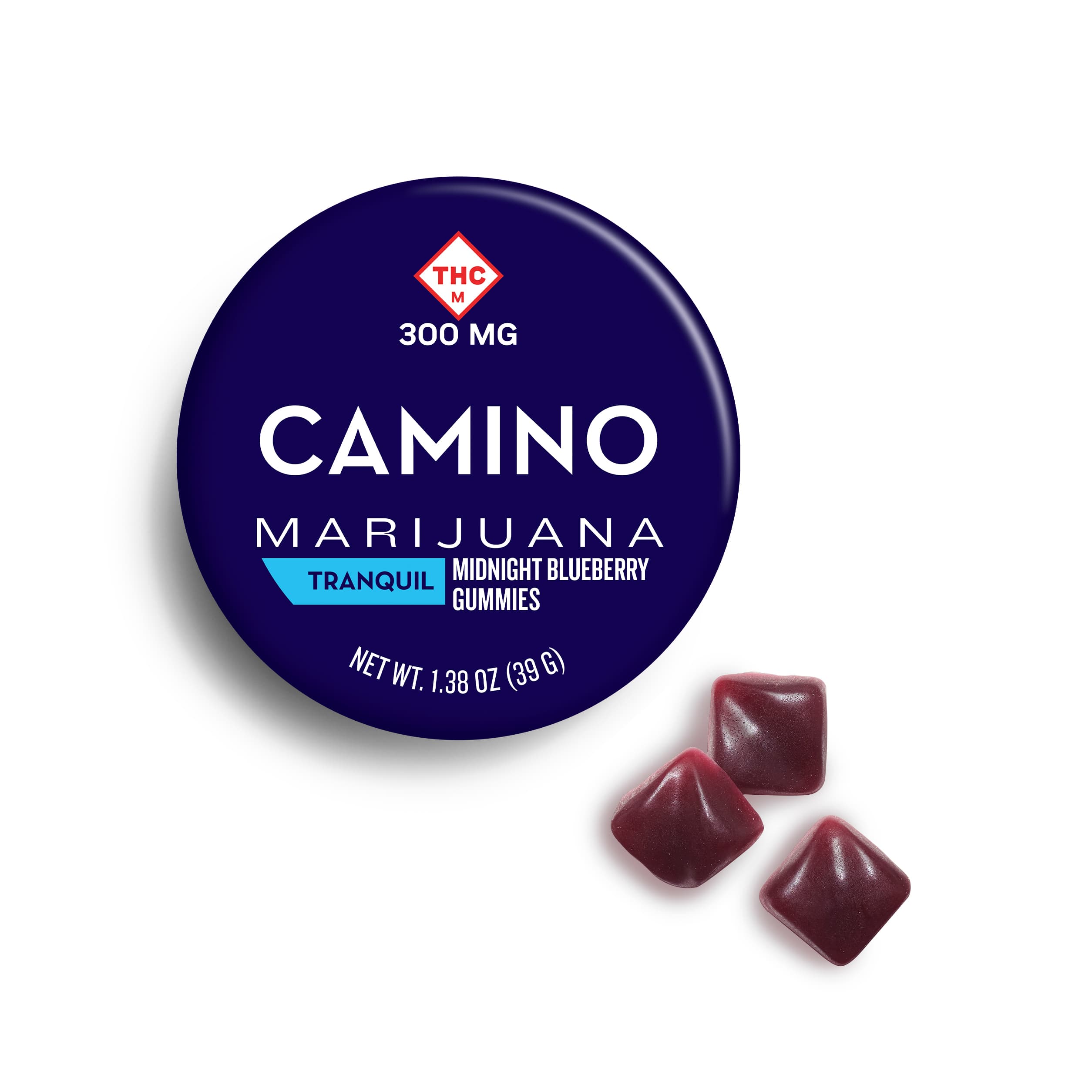 Gummies | Midnight Blueberry 3:1 | 300mg THC : 100mg CBN | 10pk