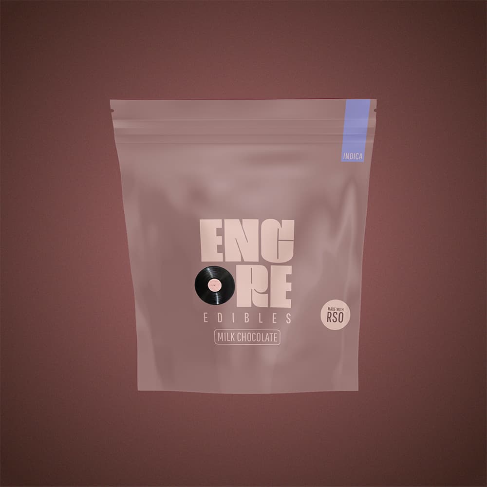 Milk Chocolate Indica RSO 110mg | 10pk