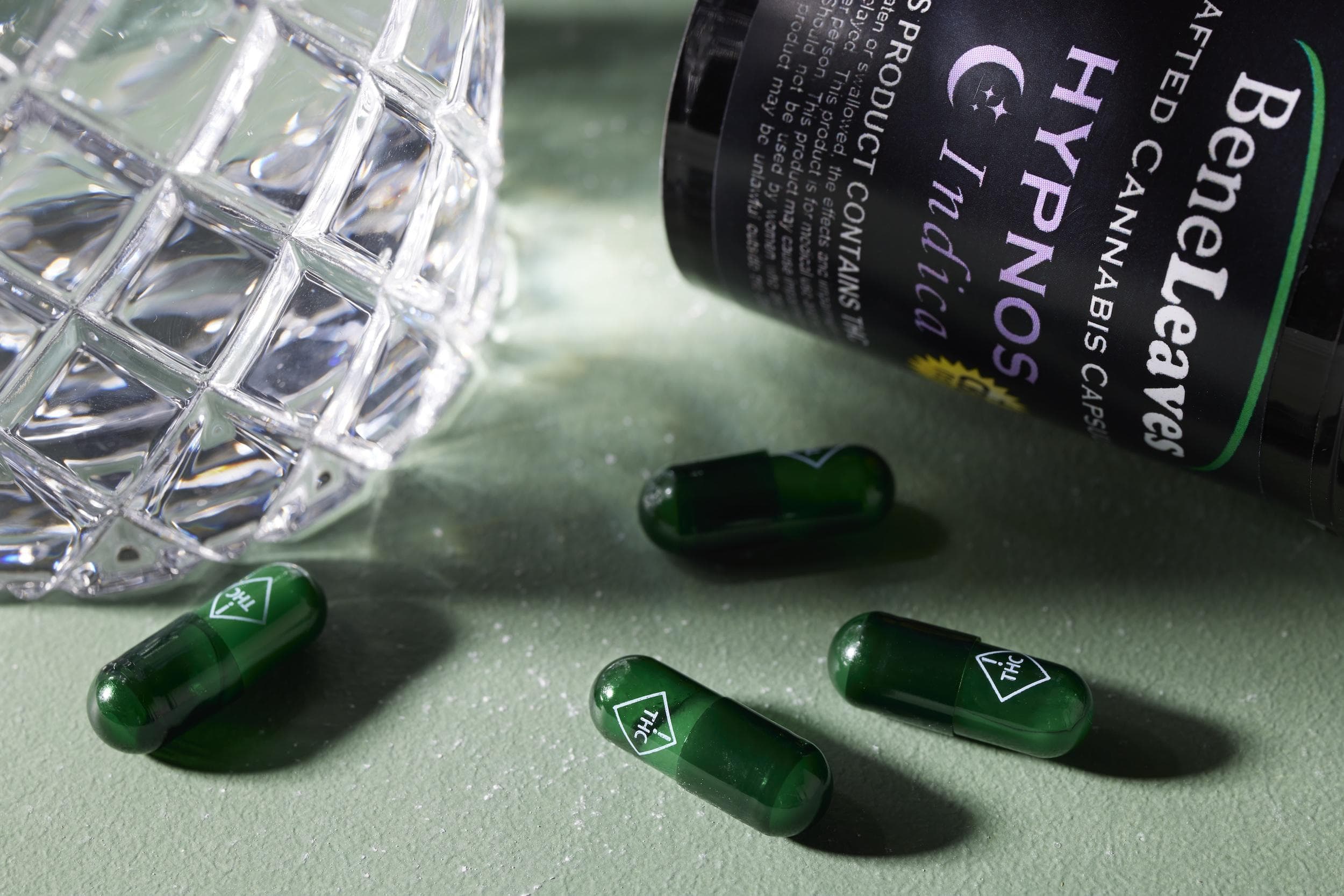 Beneleaves: Hypnos 220mg Indica 1:1 THC:CBN Capsules (22pk)
