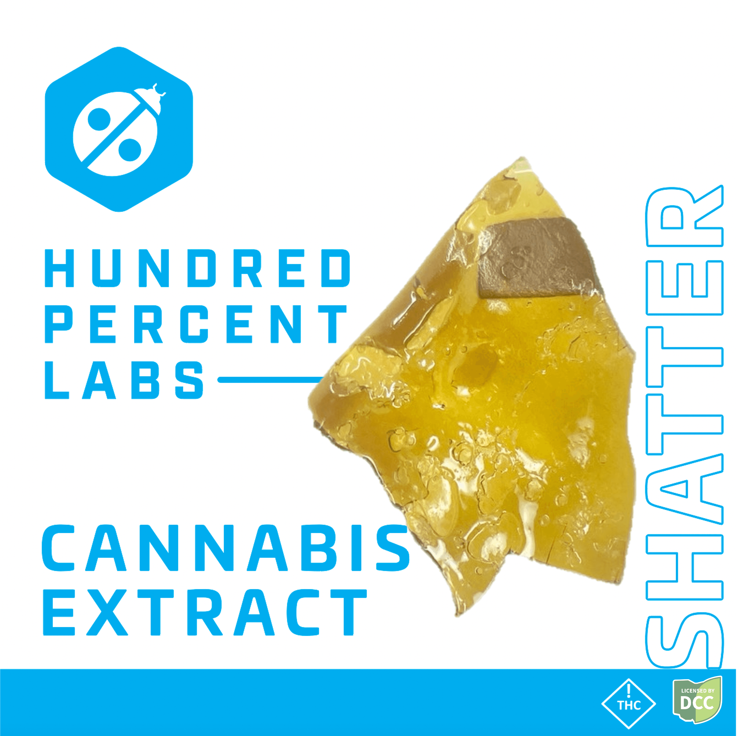 Sunday Driver (Hybrid) - Shatter - 3.5g - 5days - 100%Labs