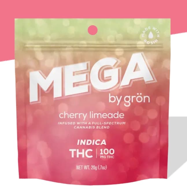 THC Cherry Limeade Mega Discs -  Indica