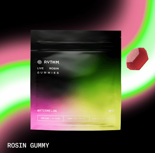 Watermelon - Live Rosin Gummies - 100mg 10pk