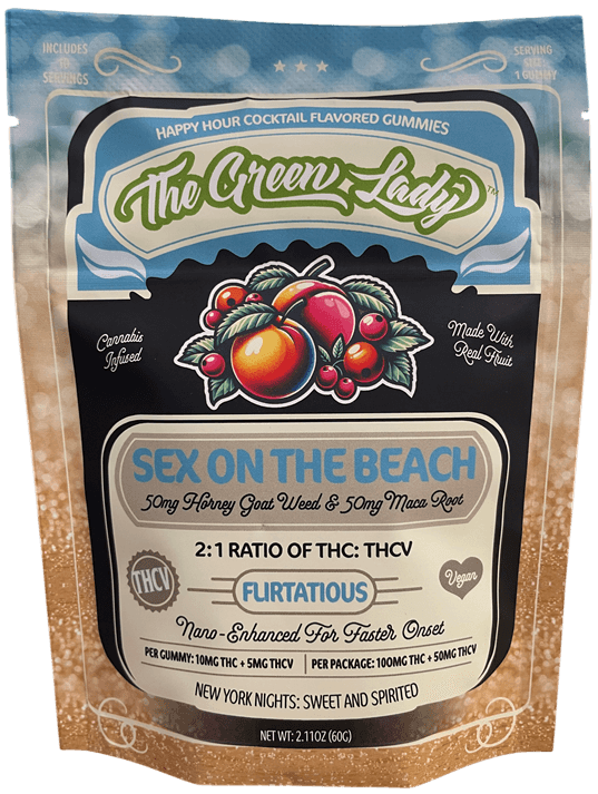 Beach Flirtatious Thc Thcv Gummie