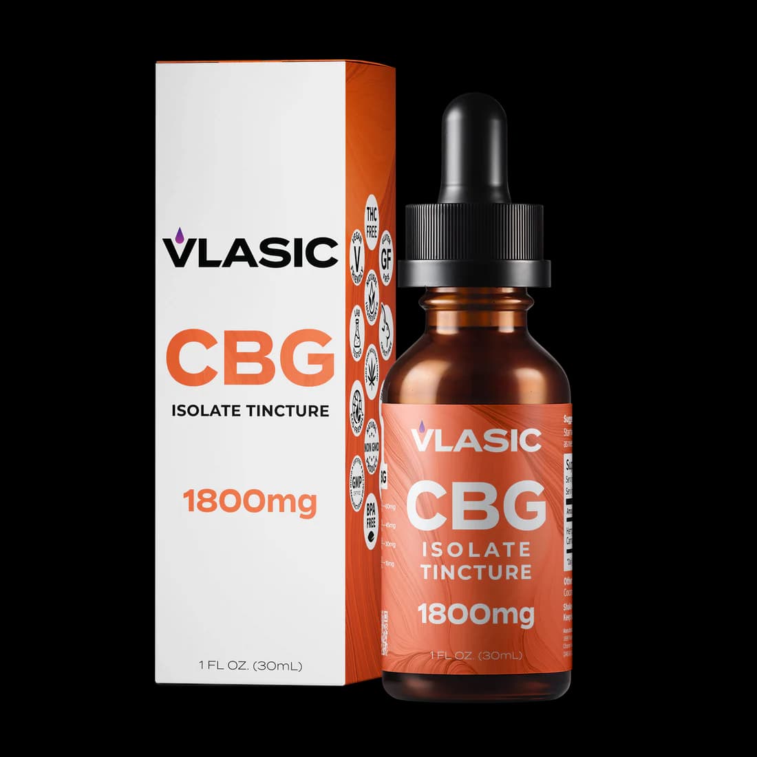 Vlasic Labs CBG Isolate Tincture (1800mg)
