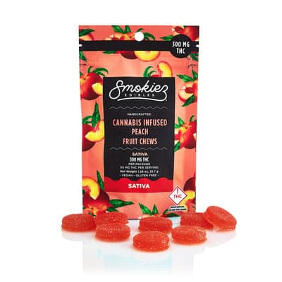 Sweet Peach Gummies 300mg | 6pk
