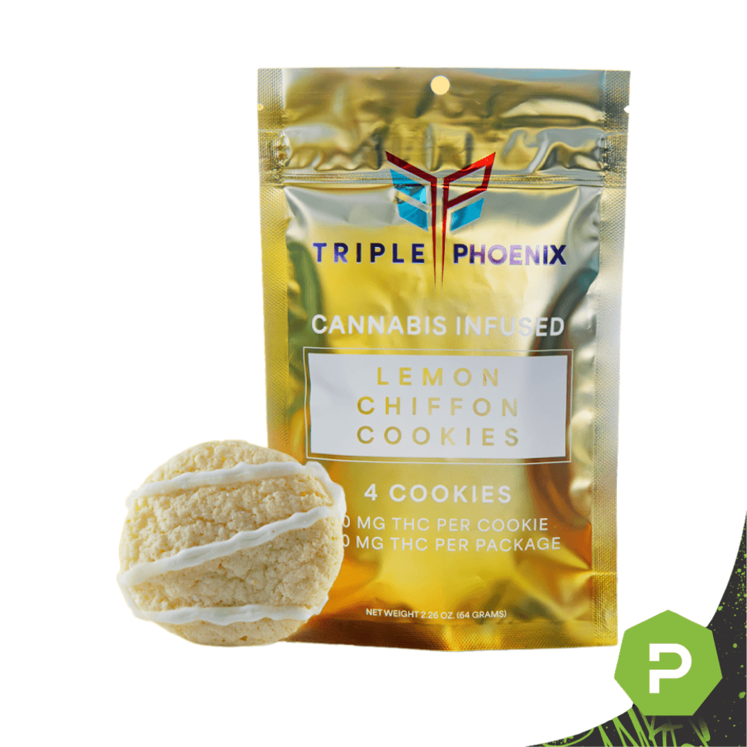 Edible Lemon Chiffon Cookie