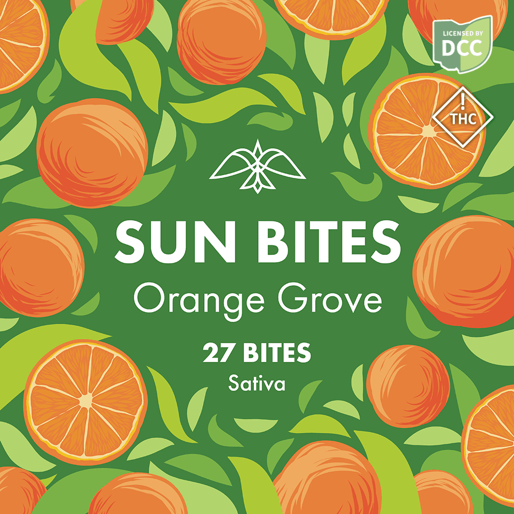 Orange Sun Bites (Sativa) - Gummies - 27pk - 5day