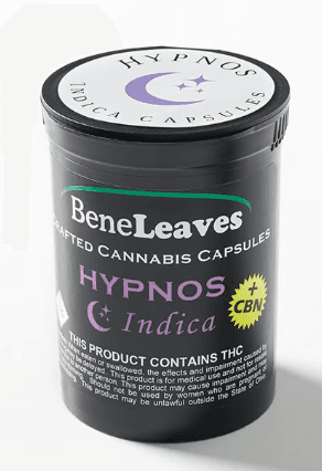 Hypnos Ratioed Unflavored Capsules 225mg (22-Pack | 10.2mg Each)