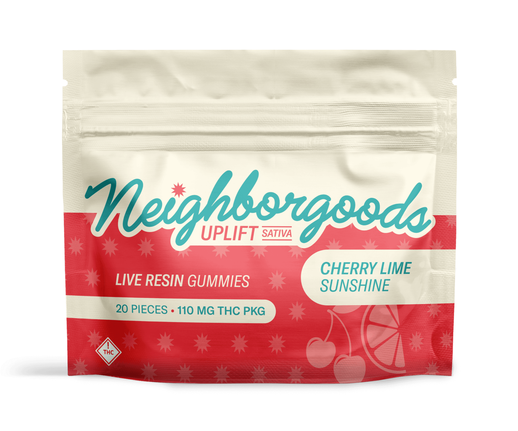 Cherry Lime Sunshine | Live Resin Gummies [97.55mg]