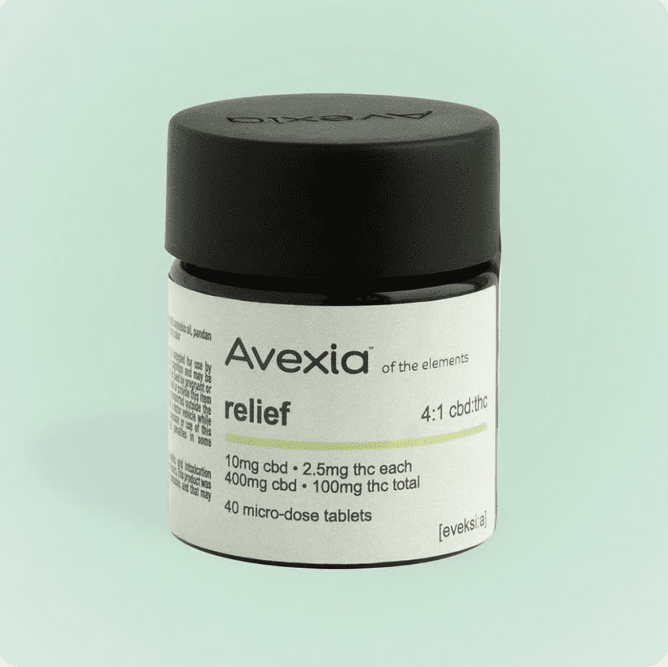 Relief (H) 4:1 CBD THC Tablets 2.5mg 40pk