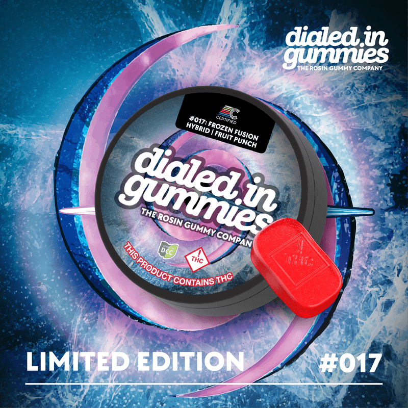 Certified Frozen Fusion Fruit Punch | Rosin Gummies [103.8mg]