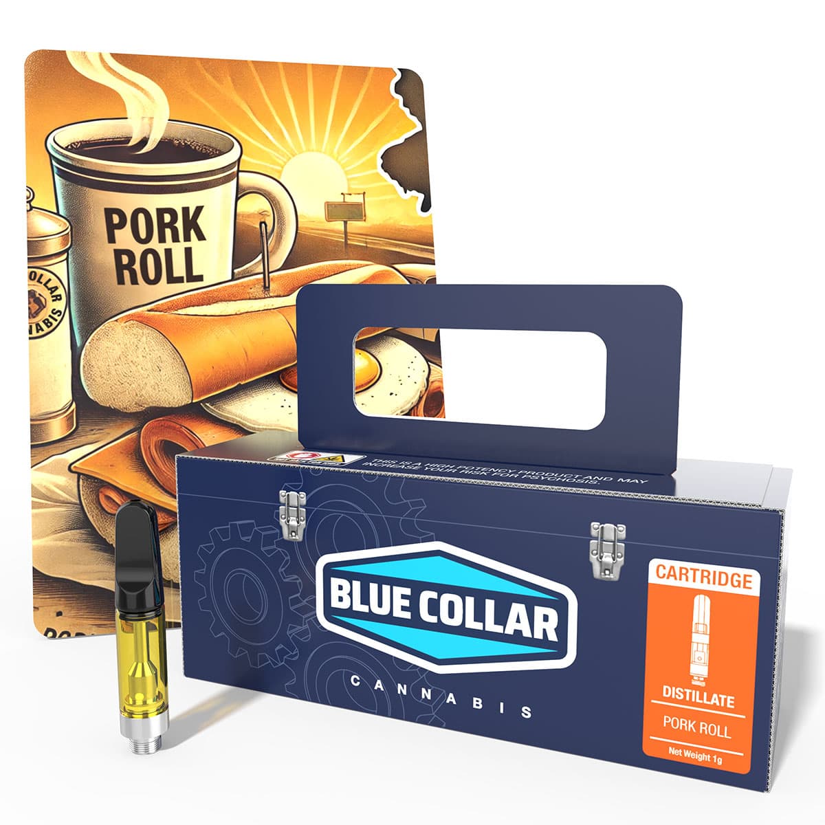 Cannabis Pork Roll Vape Carts