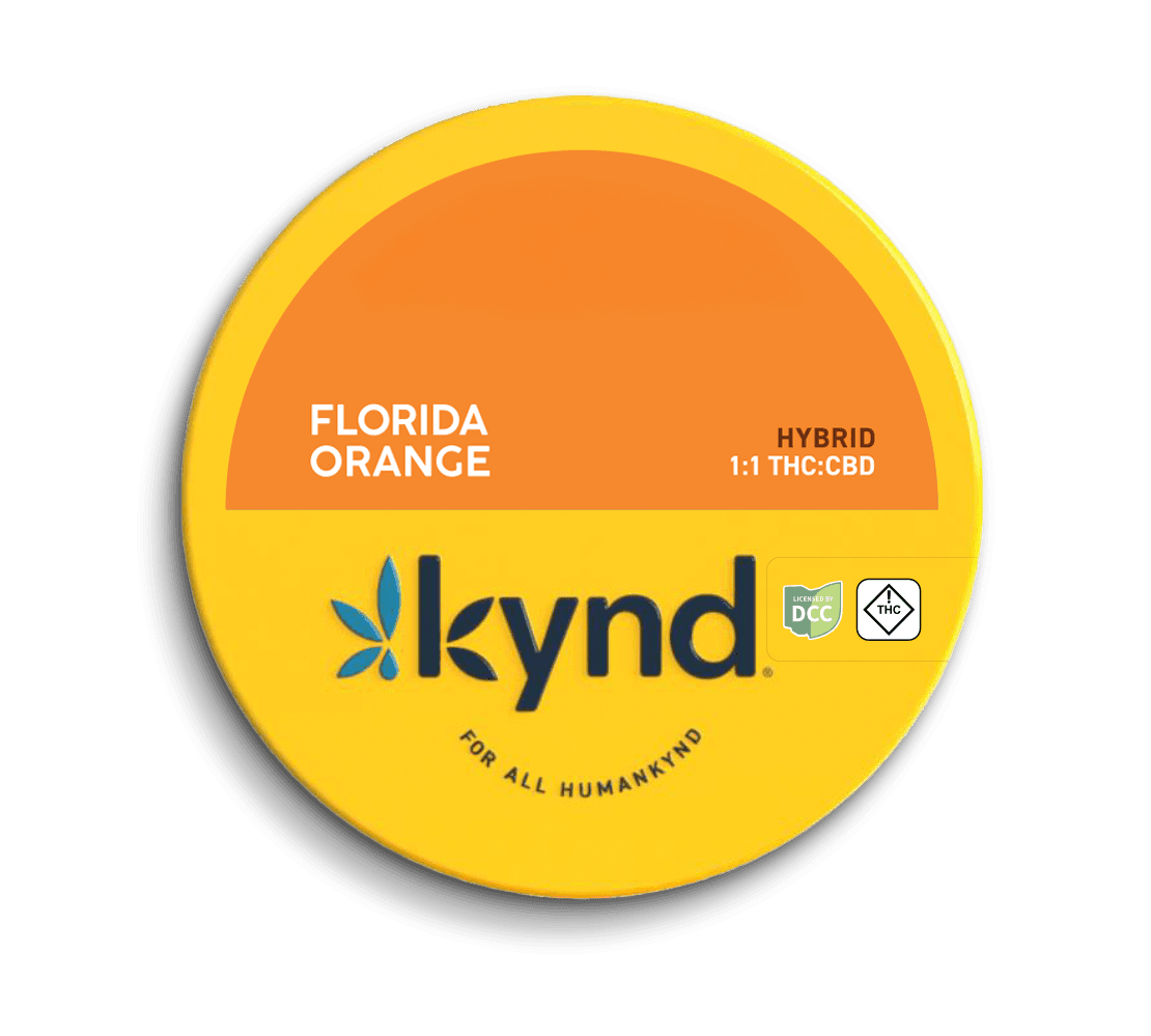 Florida Orange Gummies 1:1 THC:CBD | H | 100mg | 10pk