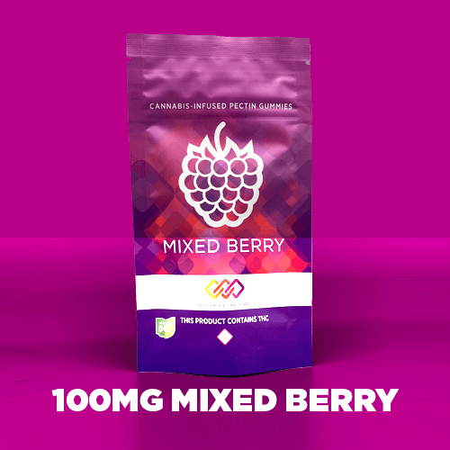 Mixed Berry - Gummies - 100mg (10pk) - Hybrid