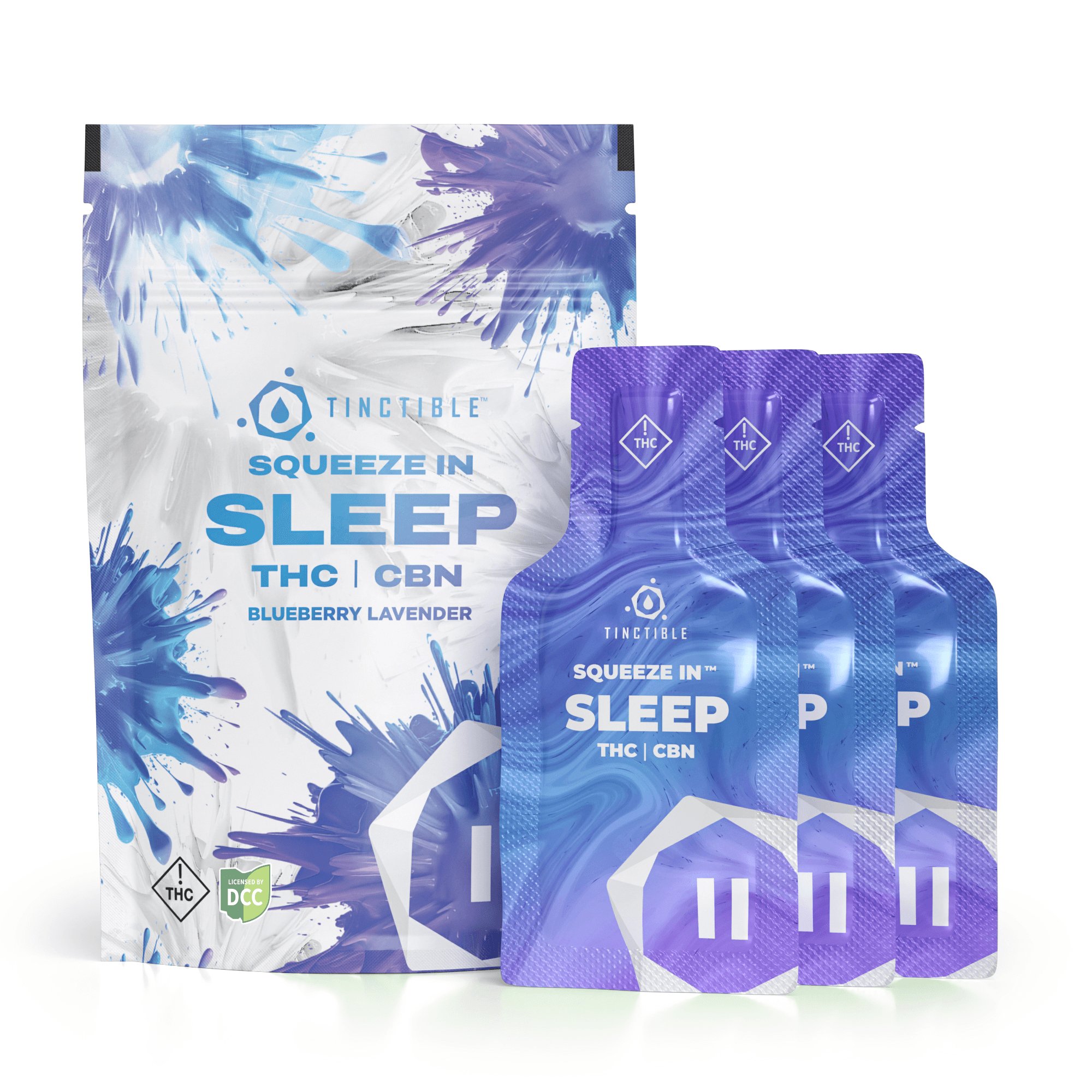Blueberry Lavender - Tinctible Sleep Gel 115mg