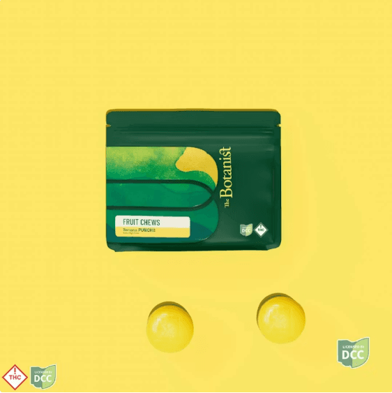The Botanist: Banana Punch - Fruit Chews 2pk 100mg