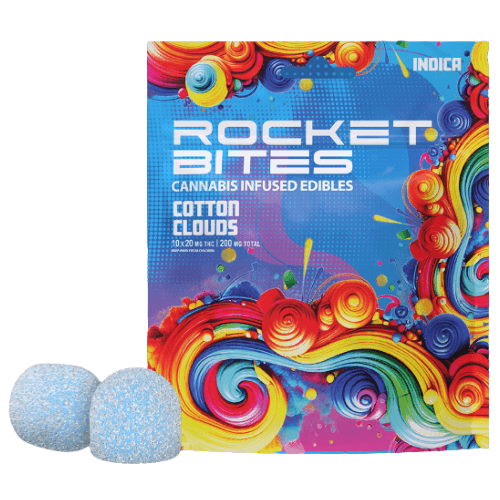Bites Cotton Clouds Indica Gummies