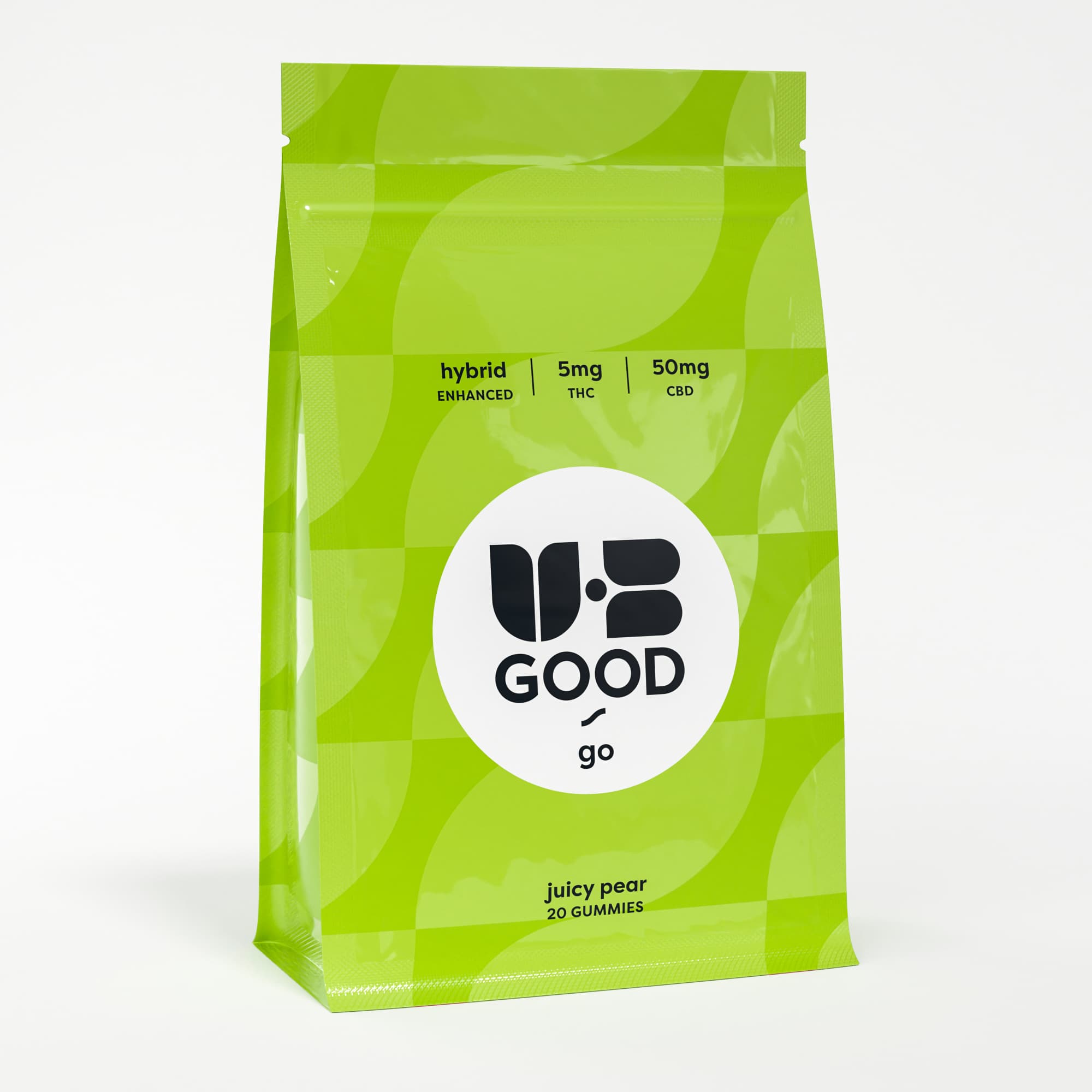 Ratioed Juicy Pear Gummies 100mg (5mg ea | 20-Pack)