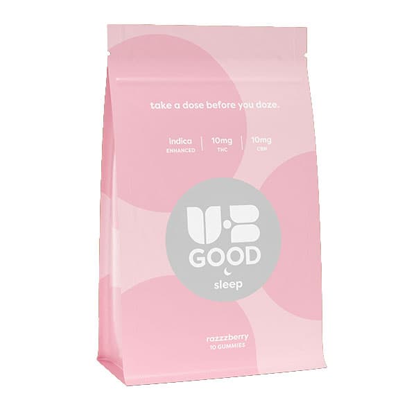 1:1 CBN Razzzberry Sleep Gummies 10pk - 100mg