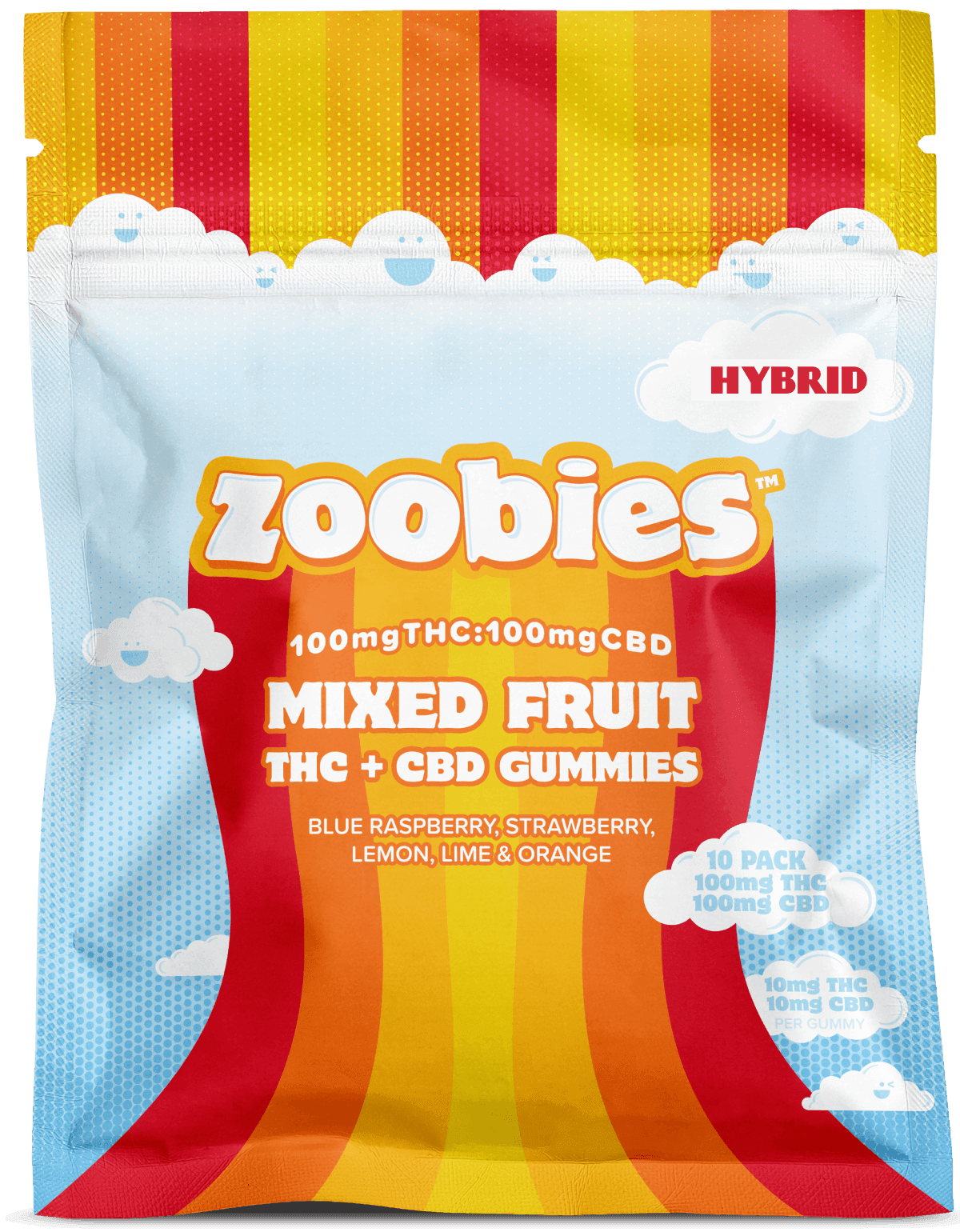 Fruit Cbd Thc Hybrid Gummies