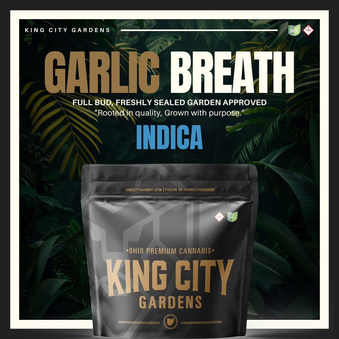 King City Gardens | Garlic Breath | 3.5g Gold