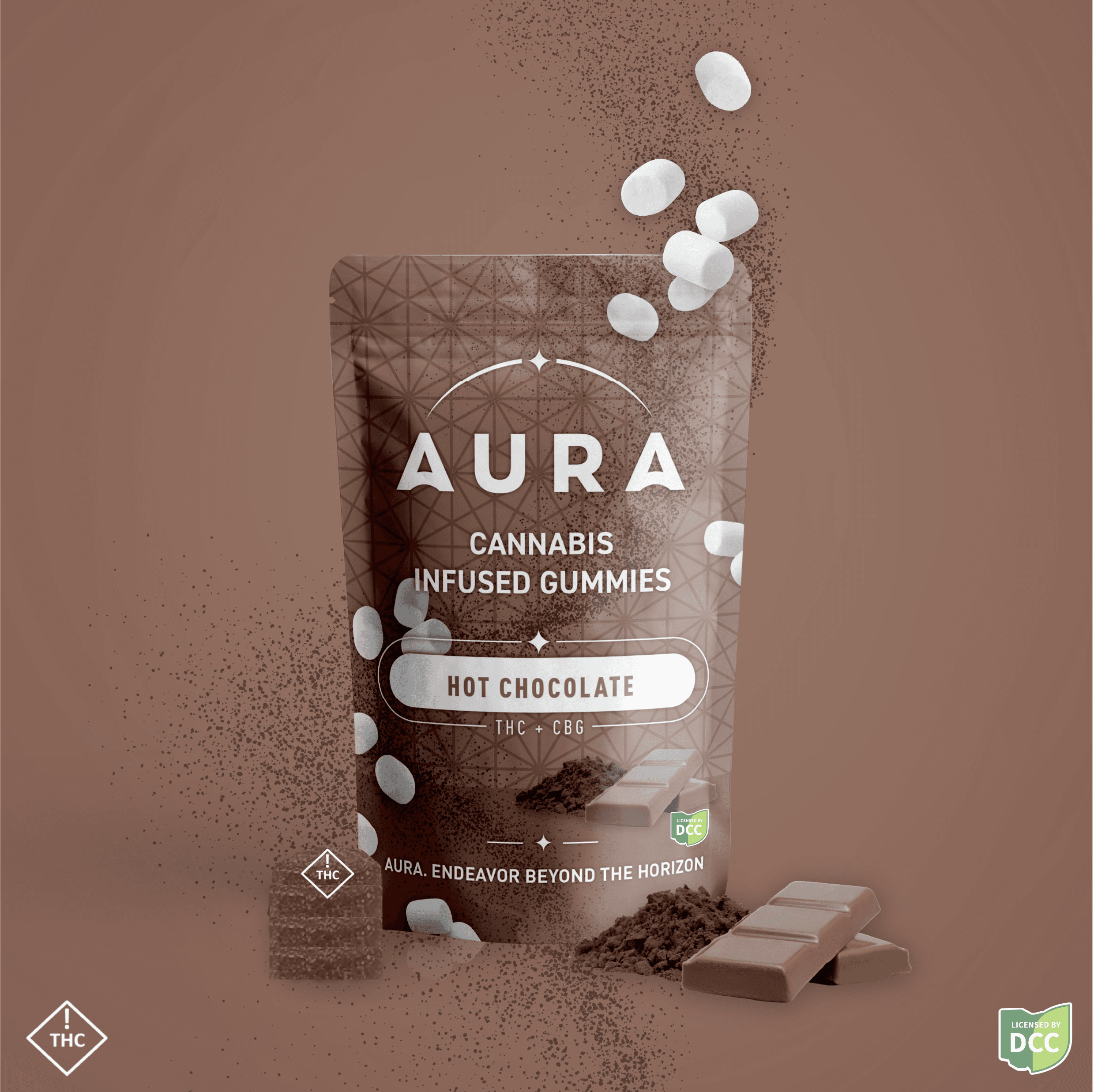 Hot Chocolate + CBG | Gummies | [585.64mg]