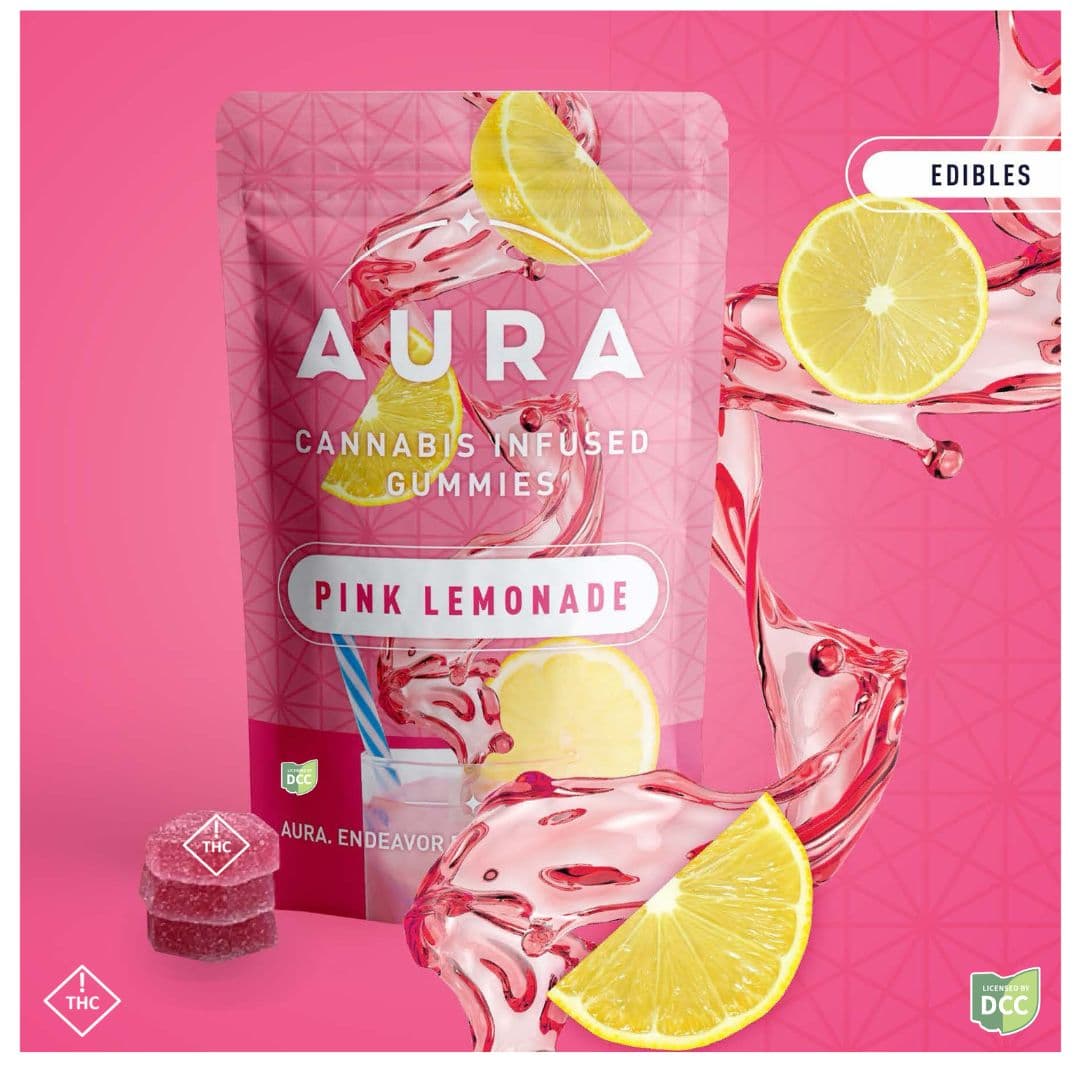 Pink Lemonade Crunch Entourage 4:1:1:1:1 THC:CBG:CBN:CBD:CBC - 550mg 11pk Gummies