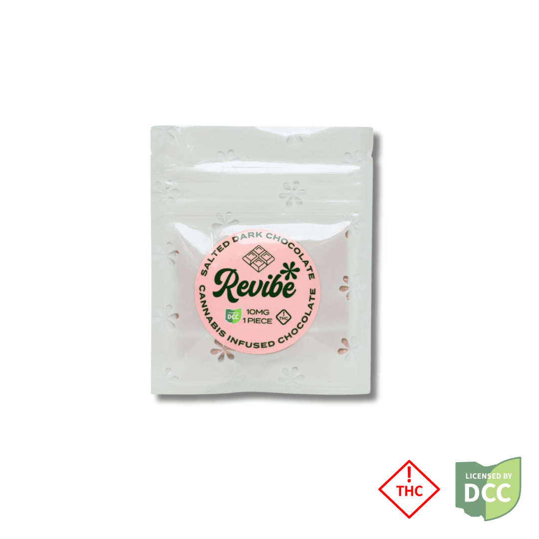 Revibe - Salted Dark Chocolate Square 1pk - 10mg