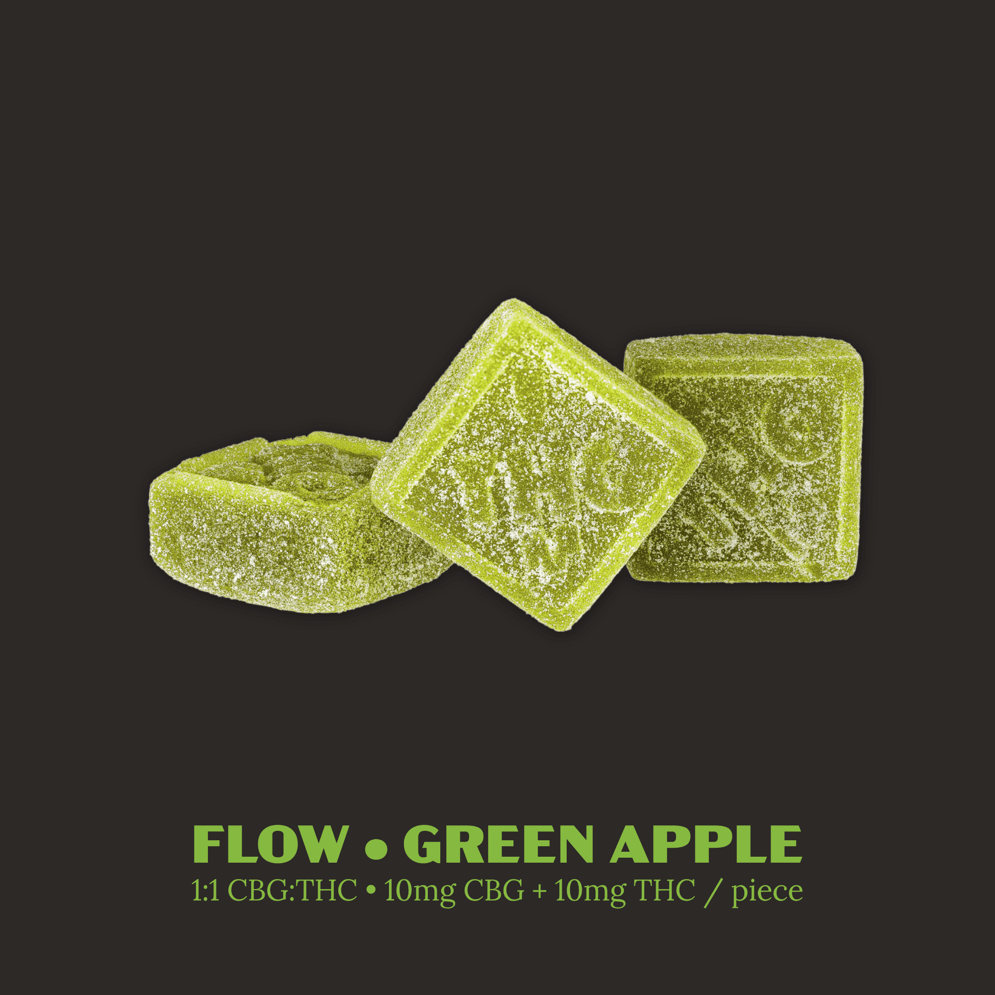 Green Apple Cbg Flow Gummies