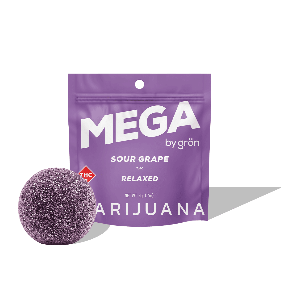 Gron: Mega Pearl | Sour Grape | Indica | 100mg