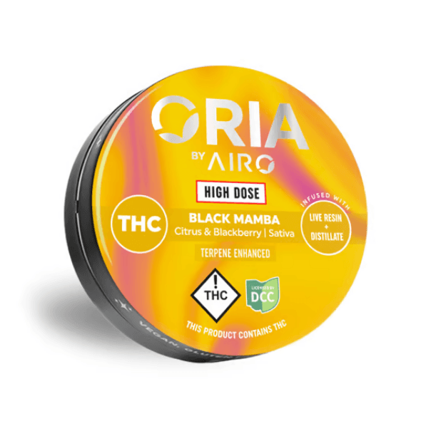 Black Mamba Citrus & Blackberry Live Resin Gummies (500mg)