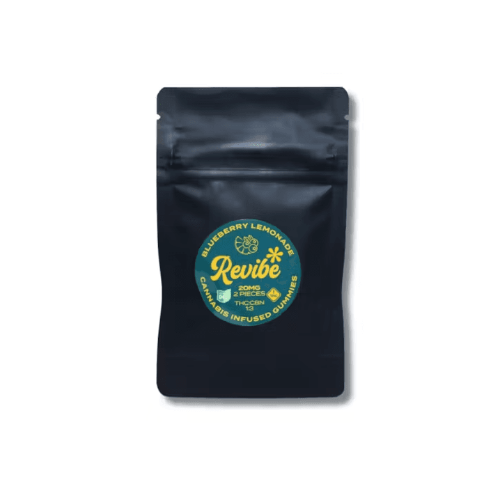 Revibe edibles Blueberry Lemonade Nano 1:3 THC:CBN 20mg -2pk
