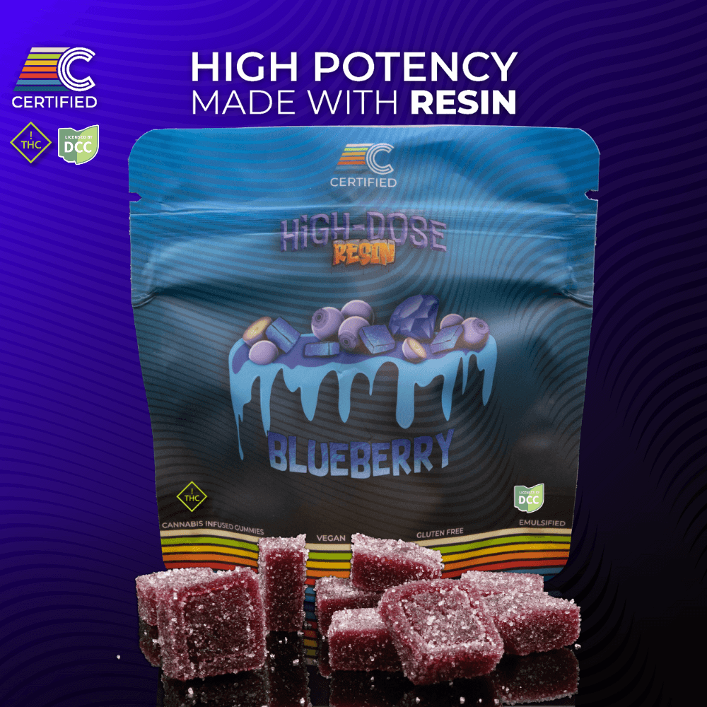 Gummies - Blueberry (10pk) 500mg