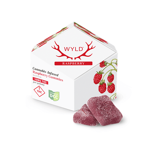 Raspberry Gummies 100mg -10pk