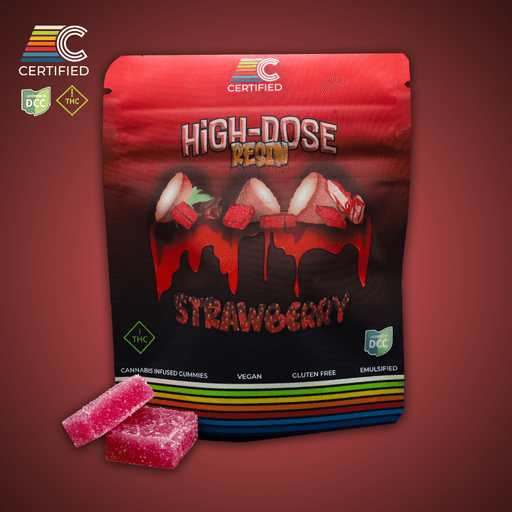 Cultivators - Strawberry Gems High Dose Gummies - 2 Pack -  110mg
