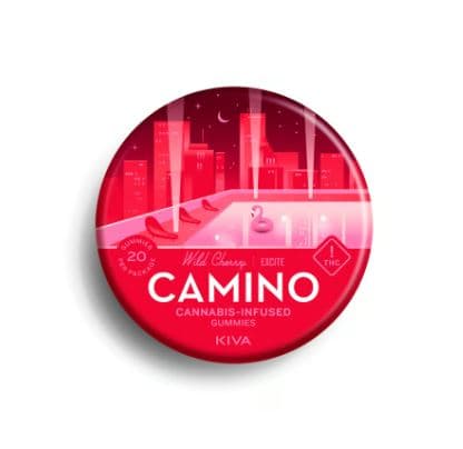 Camino Wild Cherry Gummies (25mg ea | 20-Pack)