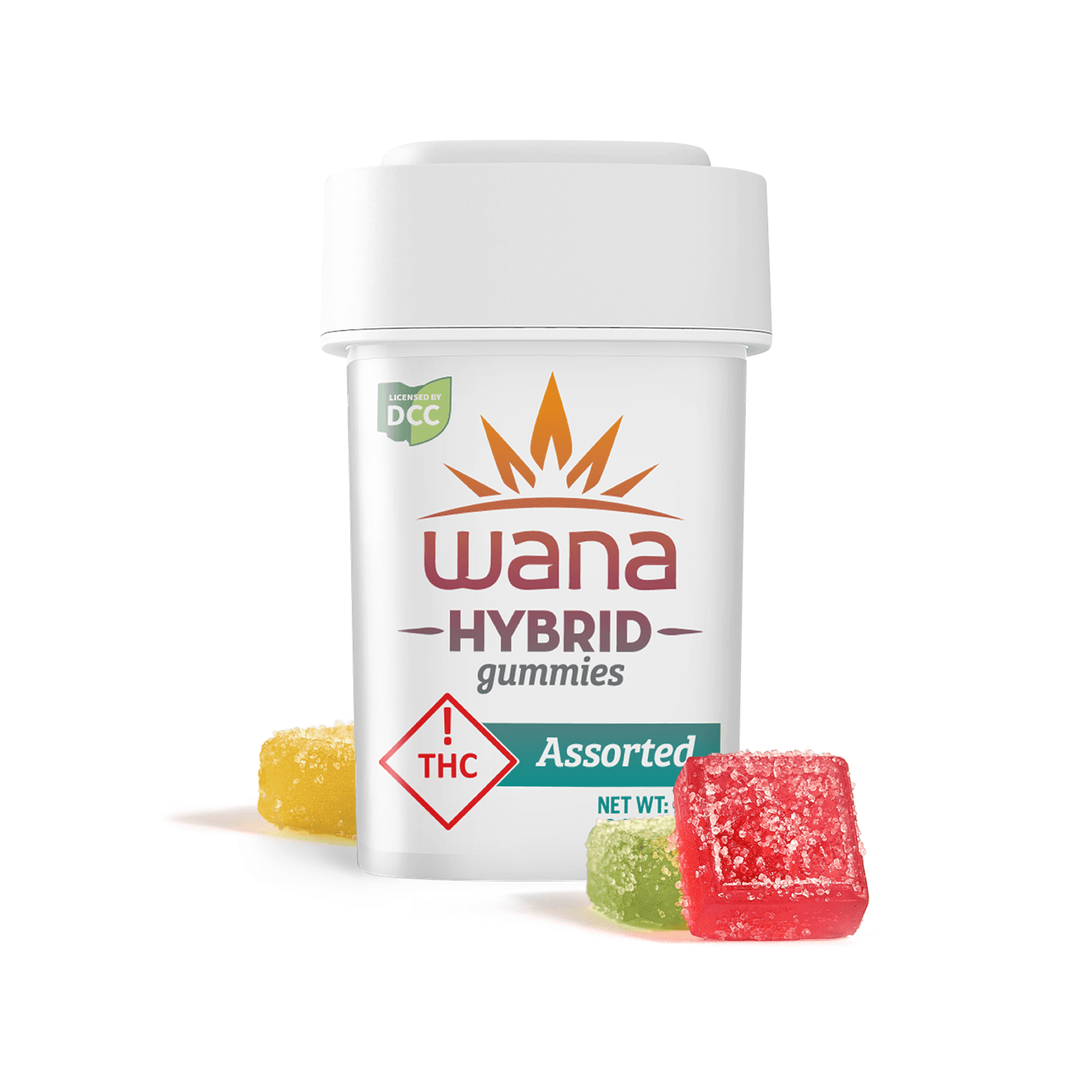 Assorted Flavor Hybrid Gummies