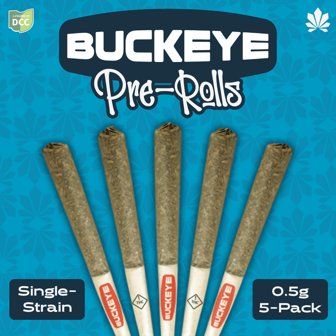 GMO X Blueberry | 5pk 0.5g Prerolls